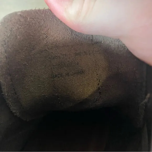frye gates mens size 11 shoes brown leather comfort lace up sneakers