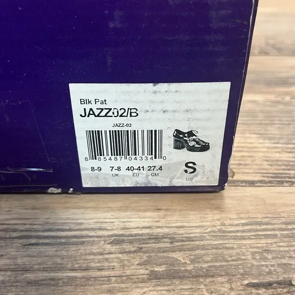 Funtasma by Pleaser Men's Jazz-02 Platform Oxford Size Small 8/9
