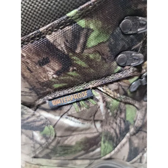 Game Winner Camo Waterproof Boots Men Sz 8.5D