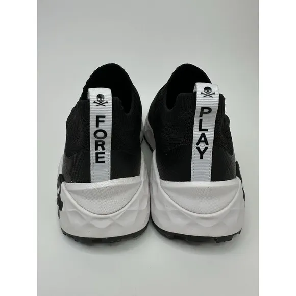 G/FORE MG4.1 G4 Golf Shoes Mens Size 10 Onyx Knit Spikeless Hybrid Skull NEW