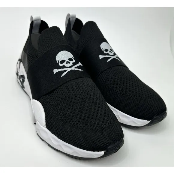 G/FORE MG4.1 G4 Golf Shoes Mens Size 10 Onyx Knit Spikeless Hybrid Skull NEW