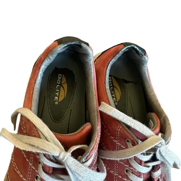 Go Lite Lime Lite Low Hiking Shoes Boots Rugged Outdoor Discontinued Size 7.5