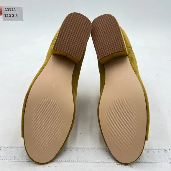 Grass green Comfort Block Low Heels Ankle Bootie Peep Toe Suede Back Zipper Shoe