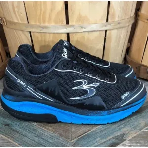 Gravity Defyer G-Defy Mighty Walk Black Blue Comfort Walking Shoes Mens Size 9.5