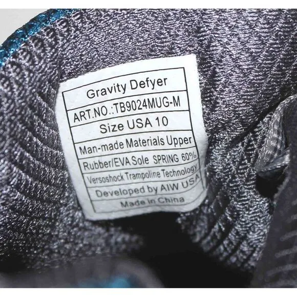 Gravity Defyer‎ gdefy Mesh Athletic Walking Shoes TB9024MUG-M Mens Size US 10