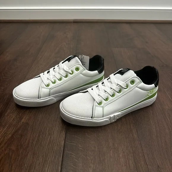 Ground Up Grogu Mesh Court Sneakers