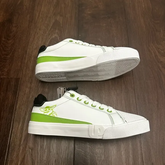 Ground Up Grogu Mesh Court Sneakers