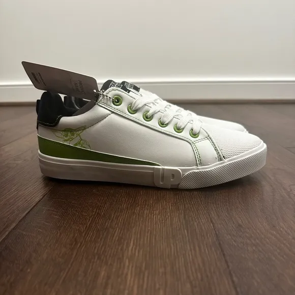 Ground Up Grogu Mesh Court Sneakers