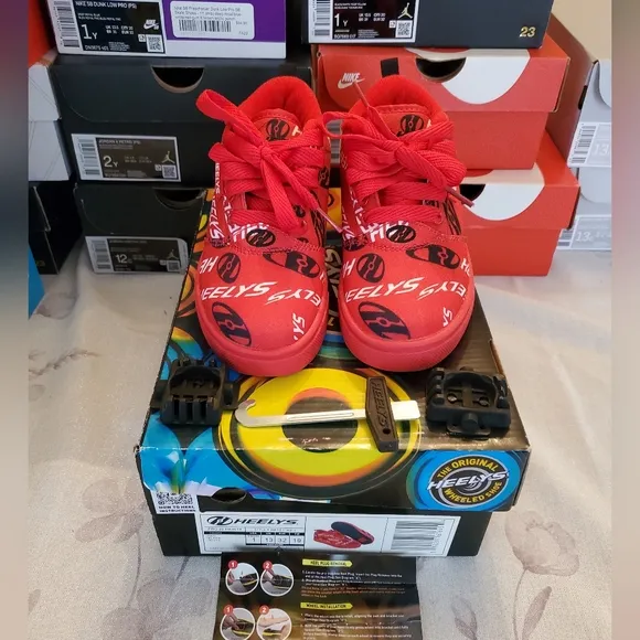 Heelys Original Skate Shoes Youth Size 1