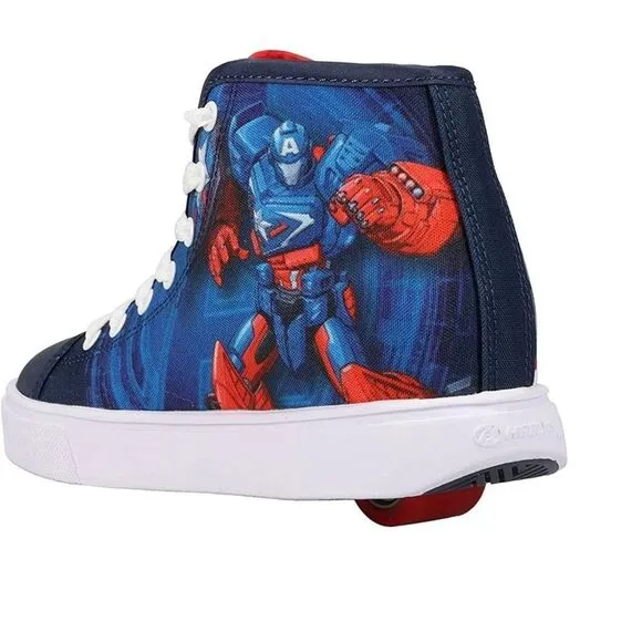 Heelys Youth Sneakers Skates sz 3 Big Kids Avengers NEW # K363