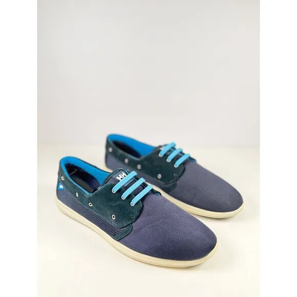 Helly Hansen Lillesand Mens Shoes Blue Boat Shoe Loafer Casual Outdoor US 11.5
