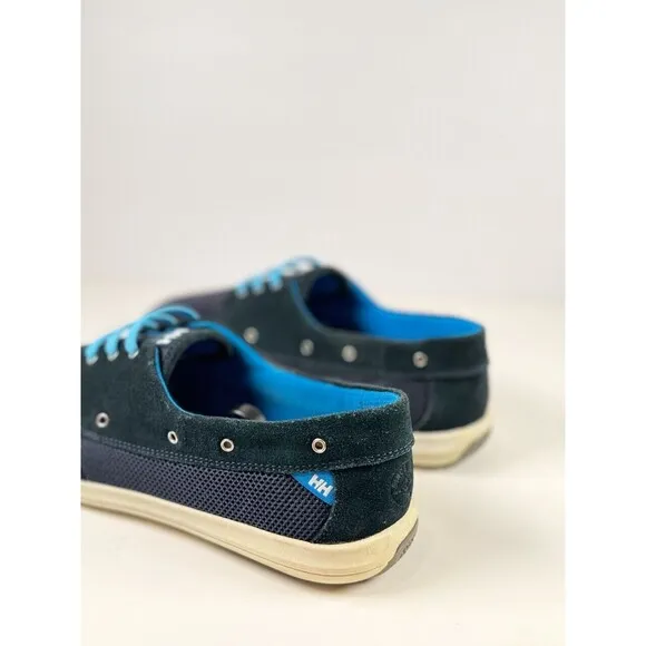 Helly Hansen Lillesand Mens Shoes Blue Boat Shoe Loafer Casual Outdoor US 11.5