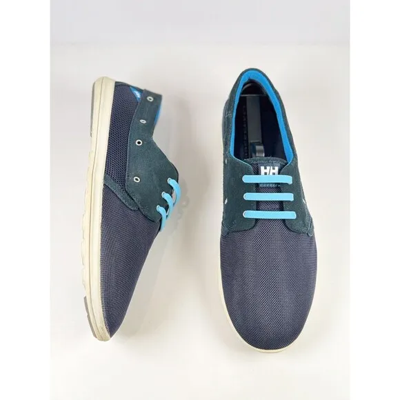 Helly Hansen Lillesand Mens Shoes Blue Boat Shoe Loafer Casual Outdoor US 11.5