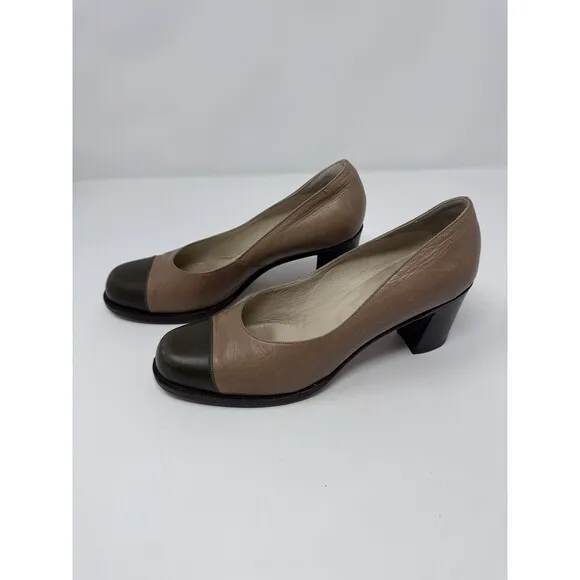 Henry Beguelin Barneys Brown Pumps Heels Made In Italy EUR 38.5 US 8-8.5