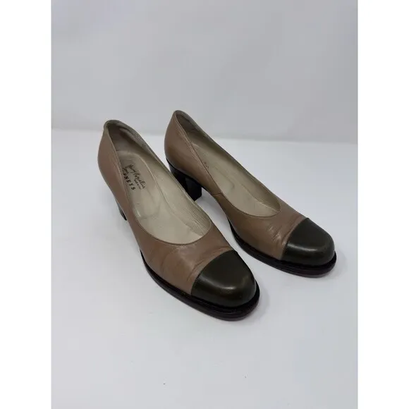 Henry Beguelin Barneys Brown Pumps Heels Made In Italy EUR 38.5 US 8-8.5