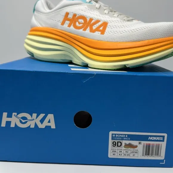 Hoka Bondi 8 Men’s Various Sizes Running/ Walking  Shoe ••BRAND NEW IN BOX••
