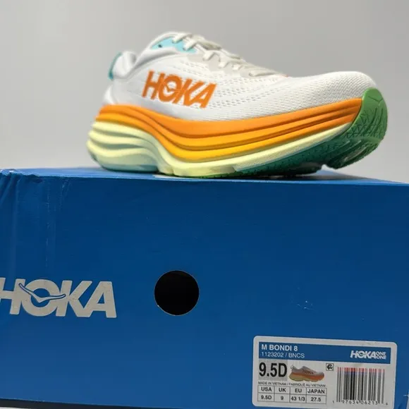 Hoka Bondi 8 Men’s Various Sizes Running/ Walking  Shoe ••BRAND NEW IN BOX••