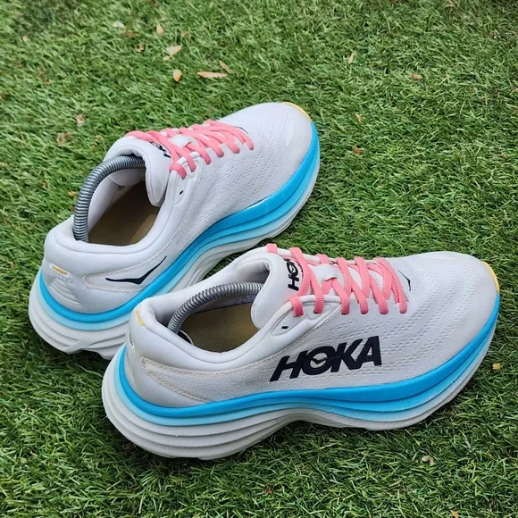 HOKA BONDI 8 - Womens Athletic Shoes - SIZE 8.5D WIDE -** See All Pictures **-