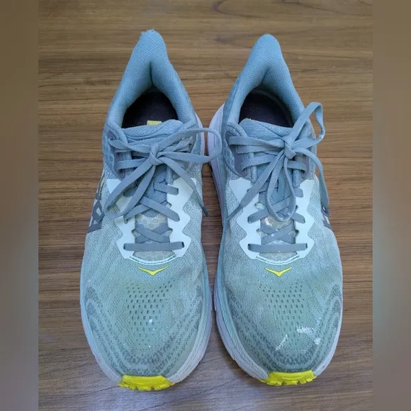 HOKA Challenger ATR 7 Mist Green/Trellis Running Shoes Size 10 Wide