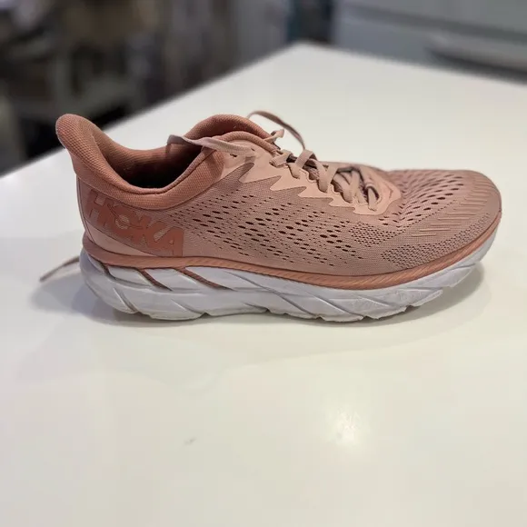 Hoka Clifton 7 Blush/Rose Running Shoes