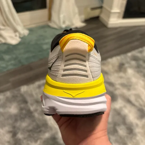 Hoka Men's Running Shoes - White and Yellow
