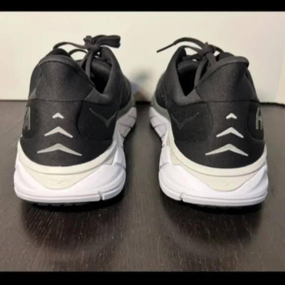 Hoka One One Arahi 6 Running Shoes Sneaker Black/White/Grey Mens Size 12.5D