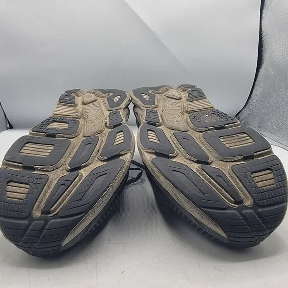 Hoka One One Bondi 7 Mens 10.5 Gray Orange Athletic Shoes Running Walking