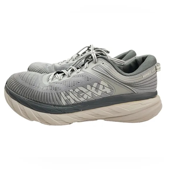 Hoka One One Bondi 7 Men’s Running Shoes Size 10.5 Dark Shadow