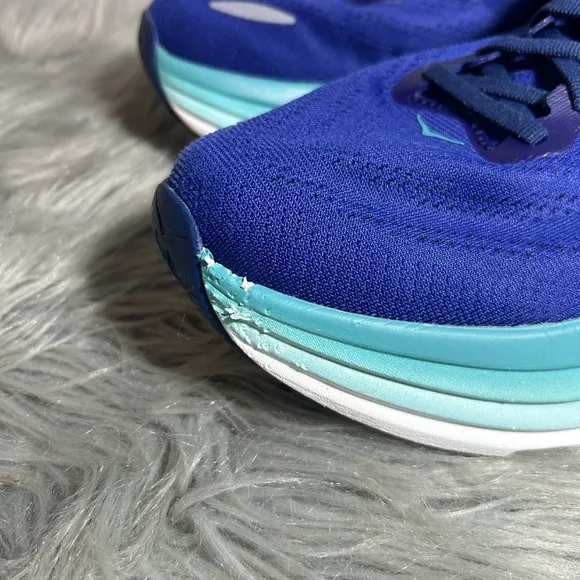 Hoka One One Bondi 8 Summer Song Country Air Blue Running Sneakers Sz 10B