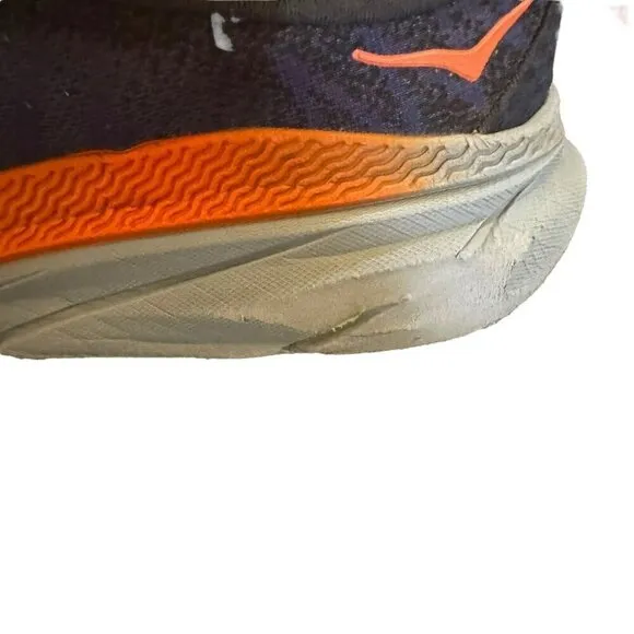 Hoka One One Challenger ATR 7 Bellwether Blue Orange Gray Men's Size 9D