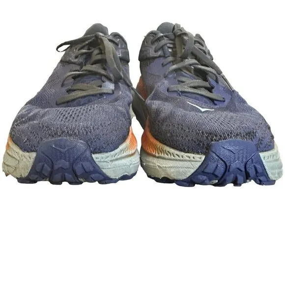 Hoka One One Challenger ATR 7 Bellwether Blue Orange Gray Men's Size 9D