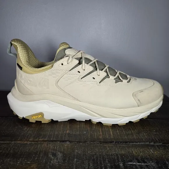 Hoka One One Kaha 2 Low GTX Mens Size 15 D Running Hiking Shoes Brown