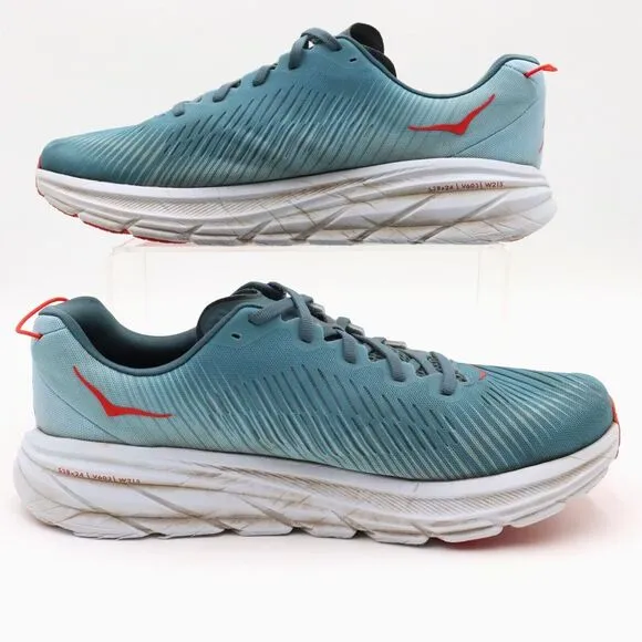 Hoka One One Rincon 3 Mens Size 10.5D Blue Running‎ Shoes Sneakers 1119395 MSSS