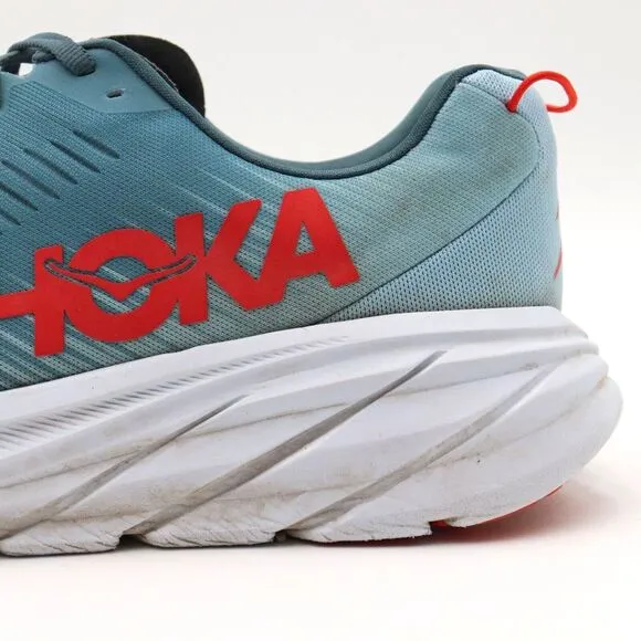 Hoka One One Rincon 3 Mens Size 10.5D Blue Running‎ Shoes Sneakers 1119395 MSSS