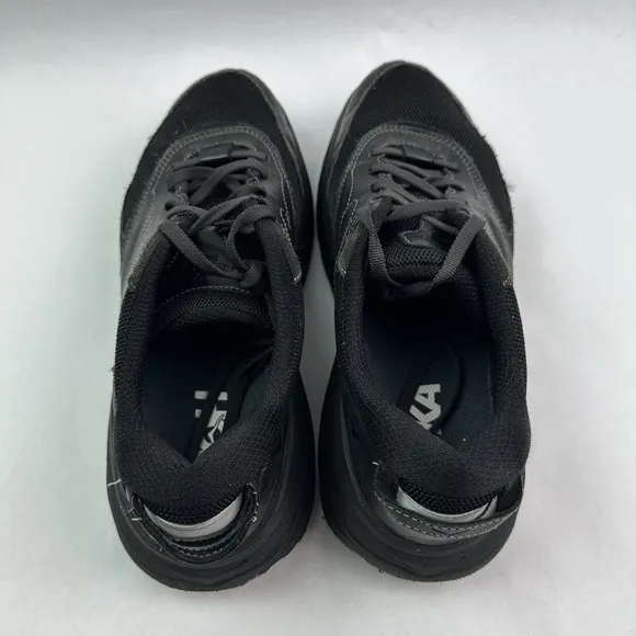 Hoka One One U Bondi L Gtx Black Walking Running Goretex Shoes Mens 12 W's 13