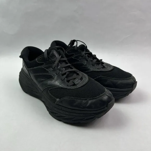 Hoka One One U Bondi L Gtx Black Walking Running Goretex Shoes Mens 12 W's 13