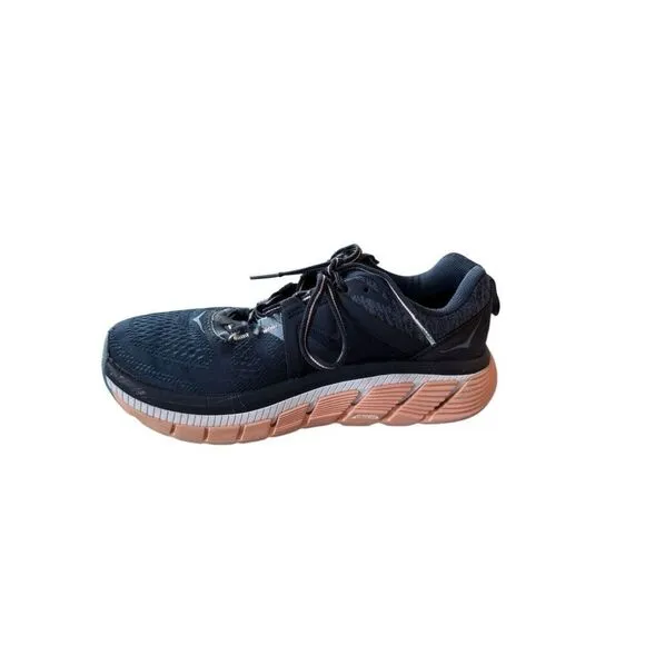 Hoka One One Womens Indigo Dusty Pink Gaviota 2 Running Shoes Sneakers Size 8