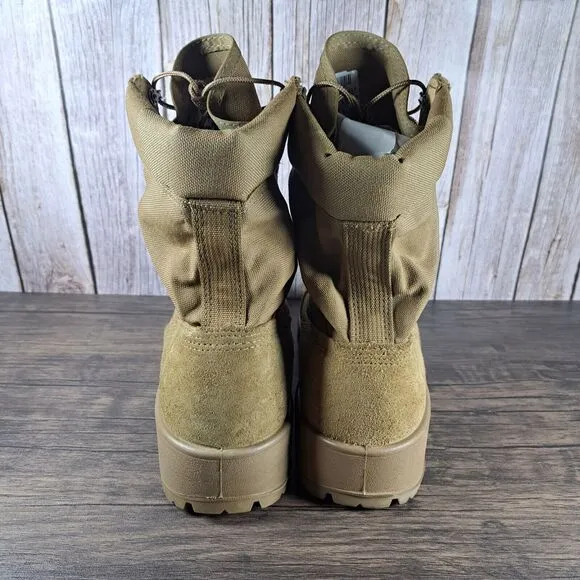 Hot Weather Army Combat Boot Vibram Men’s Sz 12.5 R Coyate 798 (VGC)