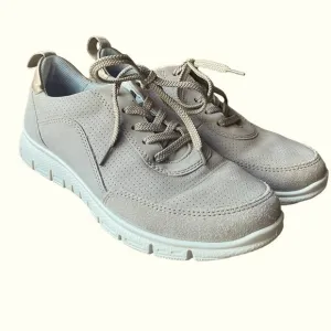 Hotter Gravity II Women’s 6.5 GreyLightweight Sports Trainer Leather Shoes