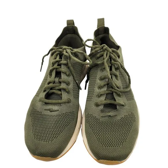 HYLO Light Eco-Conscious Corn Runners Trainers Khaki Sneakers Size 10