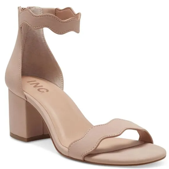 I.N.C. International Concepts Women's Hadwin Scallop Two-Piece Sandals