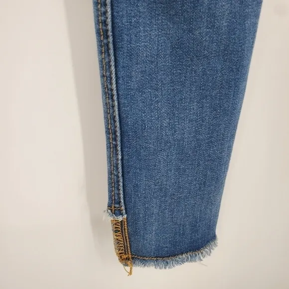 Indigo Rein Stretch Denim Distressed Skinny Jeans Junior Size 9