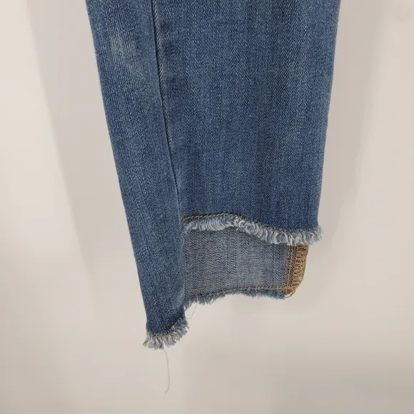 Indigo Rein Stretch Denim Distressed Skinny Jeans Junior Size 9