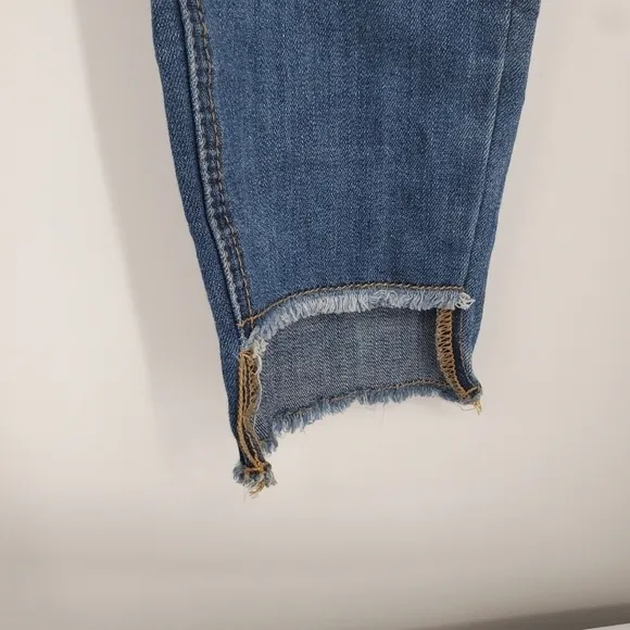 Indigo Rein Stretch Denim Distressed Skinny Jeans Junior Size 9