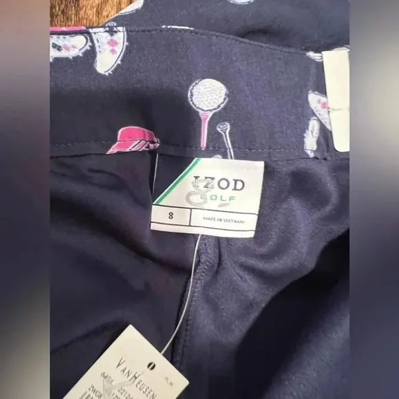IZOD Golf | ladies golf print skort. Size: 8