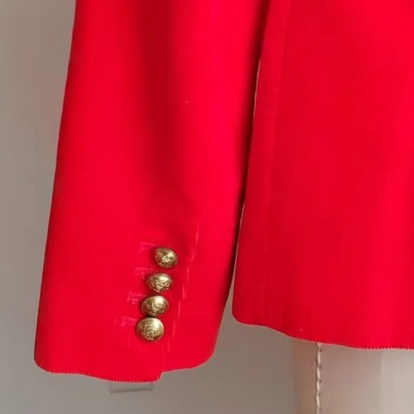 J.CREW Campbell Blazer in Corduroy Size 6 Petite