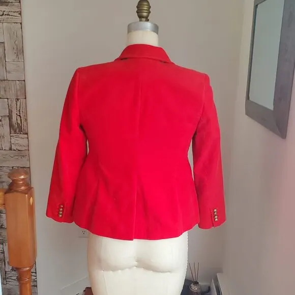 J.CREW Campbell Blazer in Corduroy Size 6 Petite