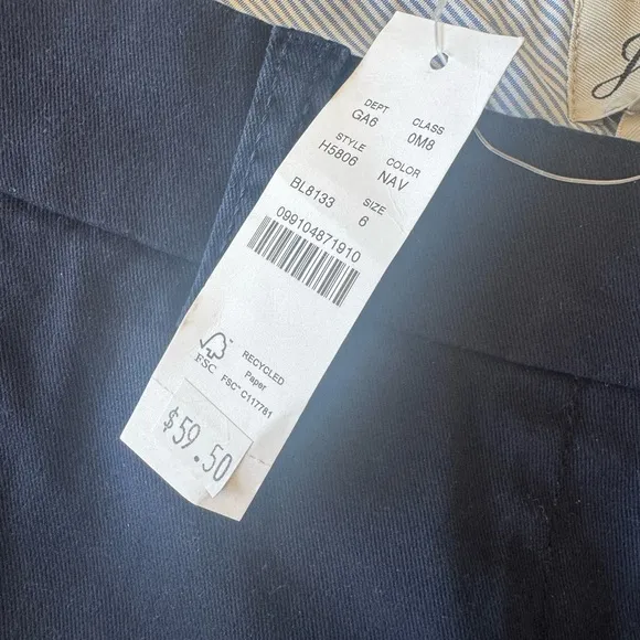 J.CREW chinos- “reimagined “♻️cute comfy classics- zoom in for all the details!!