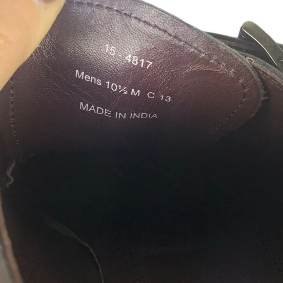 Johnston &amp; Murphy Hawthorn Double Monk Strap Dress Shoes Mens Size 10.5 Black
