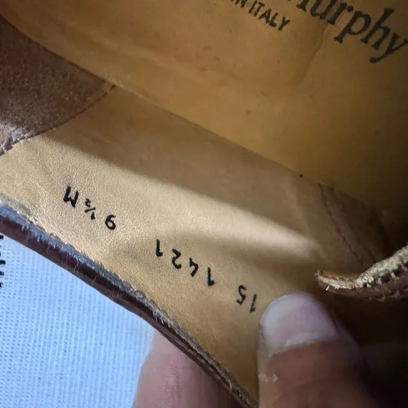 Johnston &amp; Murphy Men's Black and Brown Oxford Shoes